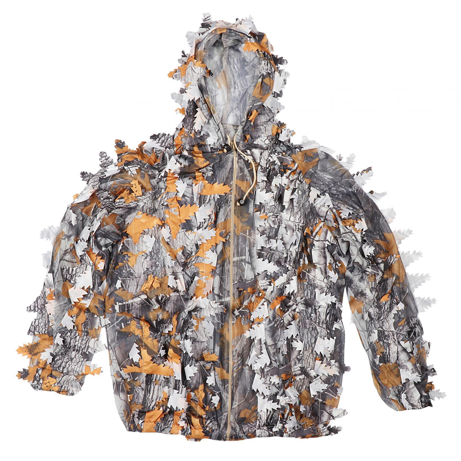 Outdoor Adventure Farm - 3D Leaves Ghillie Suit Set Woodland-jas