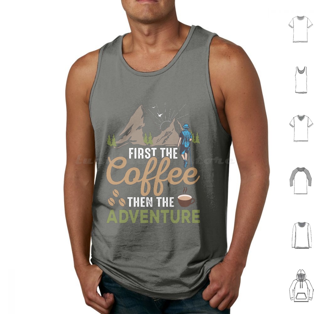 Outdoor Adventure Recreation - Adventure Lifestyle 2 tanktops Print Katoen