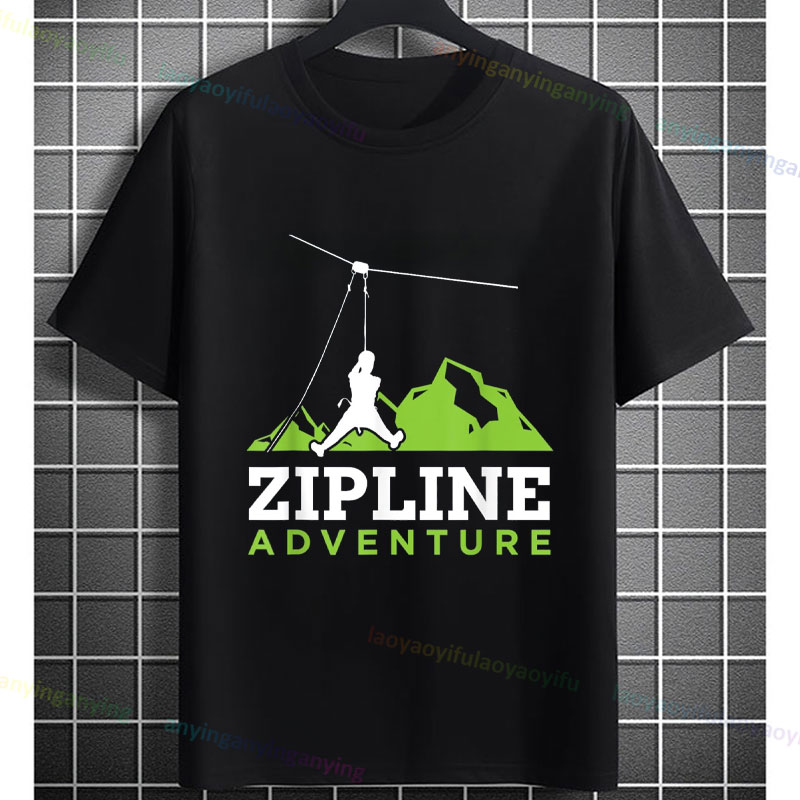 Outdoor Adventure Ziplines & Waterfall Puerto Vallarta - Heren en dames Zipline Adventure Grafisch