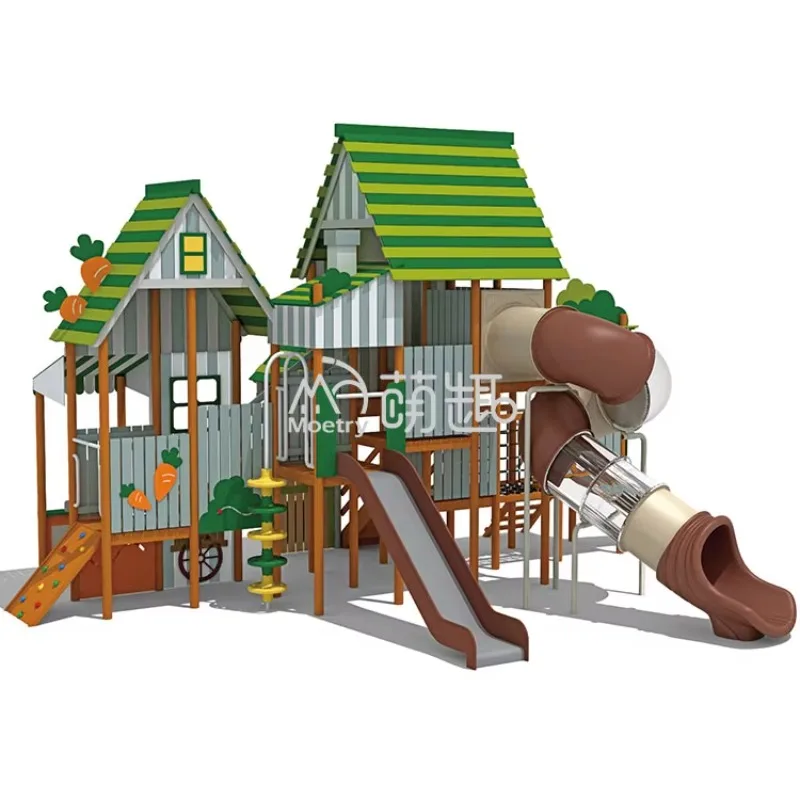 Outdoor Adventure Farm - Moetry Kids Carrot Factory Thema Outdoor