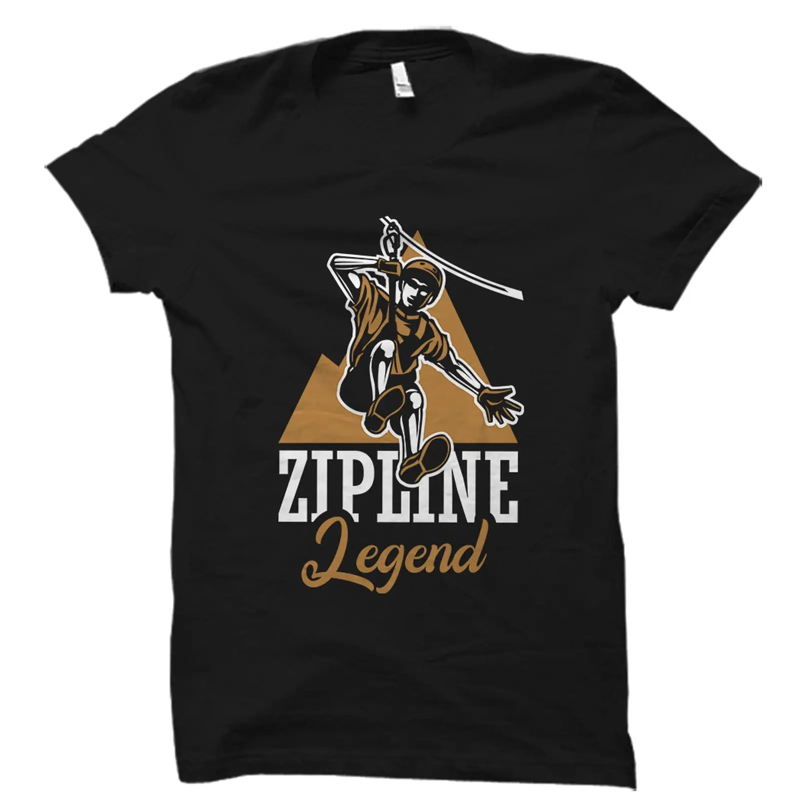 Outdoor Adventure Ziplines & Waterfall Puerto Vallarta - Zipline Legend T-shirt Grappig Ziplining Voor