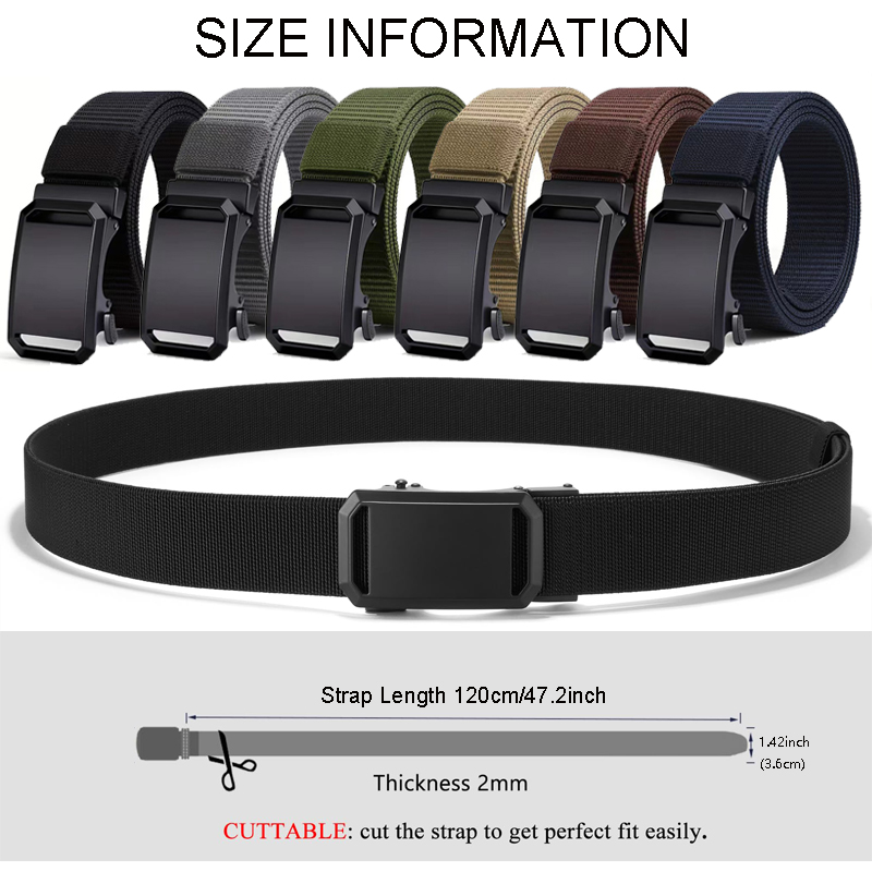 Outdoor Adventure Training - Canvas tactische riemen Duurzame tailleband met
