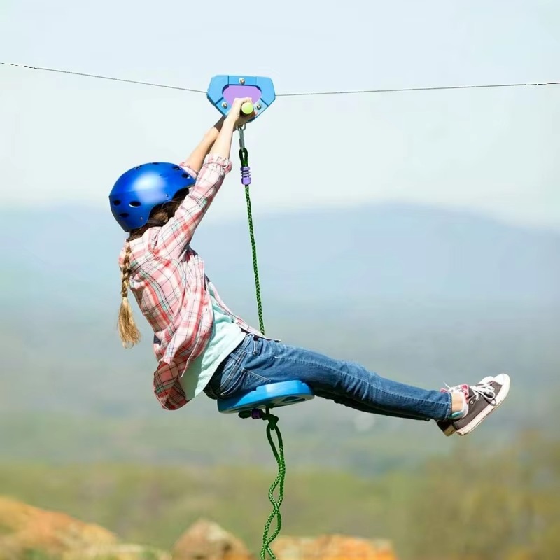Outdoor Adventure Ziplines & Waterfall Puerto Vallarta - Zipline-spelset Buitenzipline met duurzame zitjes en