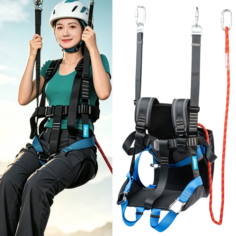 Outdoor Adventure Ziplines & Waterfall Puerto Vallarta - Veiligheidszitje voor buiten op grote hoogte,