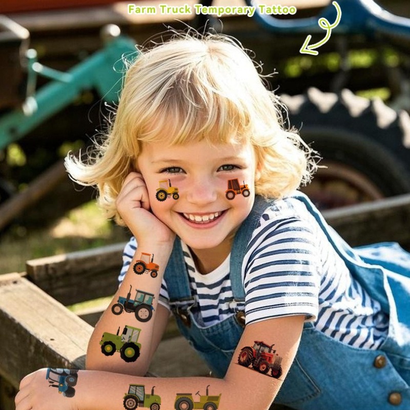 Kids Farm Adventure Tattoos 10 - Outdoor Adventure Farm recensie en prijs