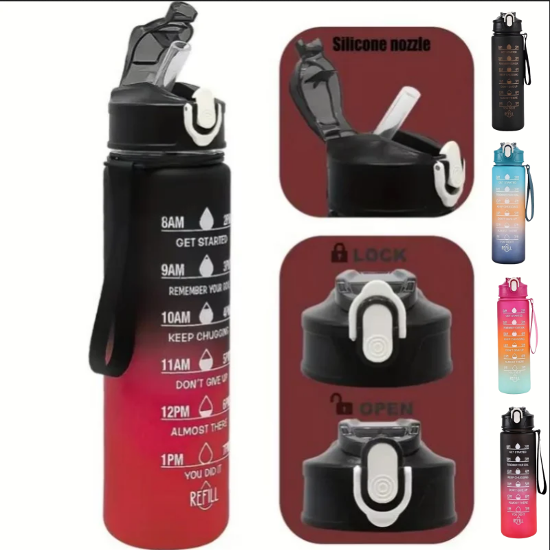 750ml Sportwaterfles met tijdr - Outdoor Adventure Sports recensie en prijs